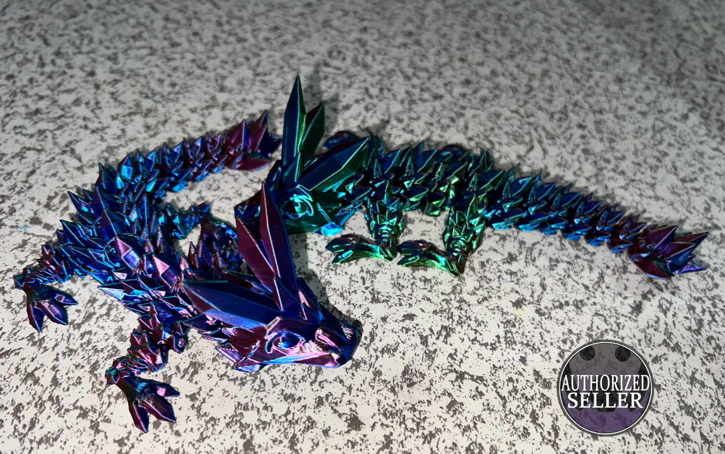 Articulated Crystal Dragon