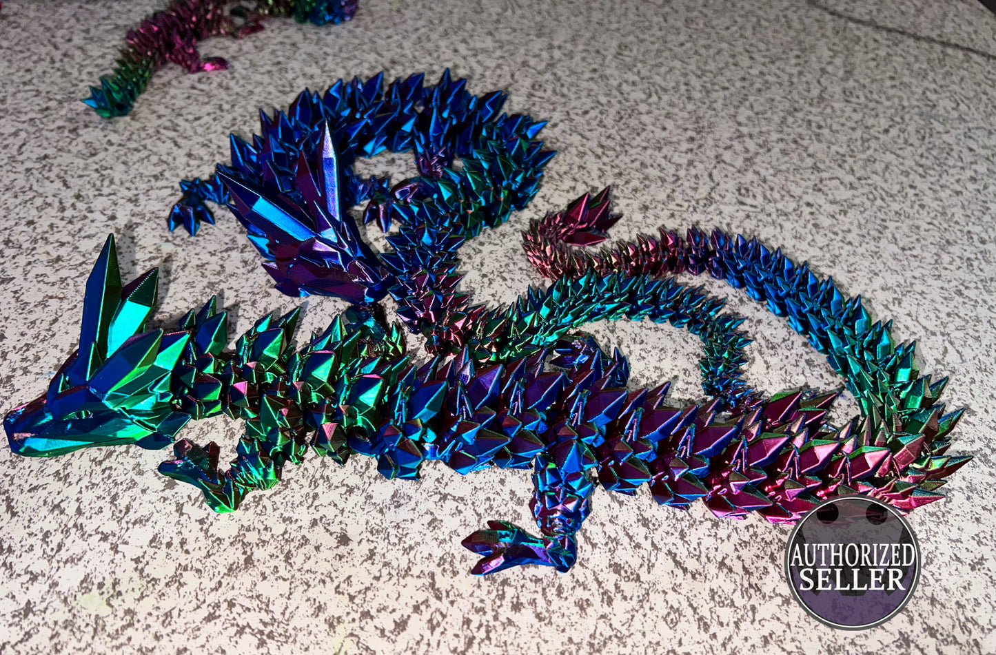 Articulated Crystal Dragon