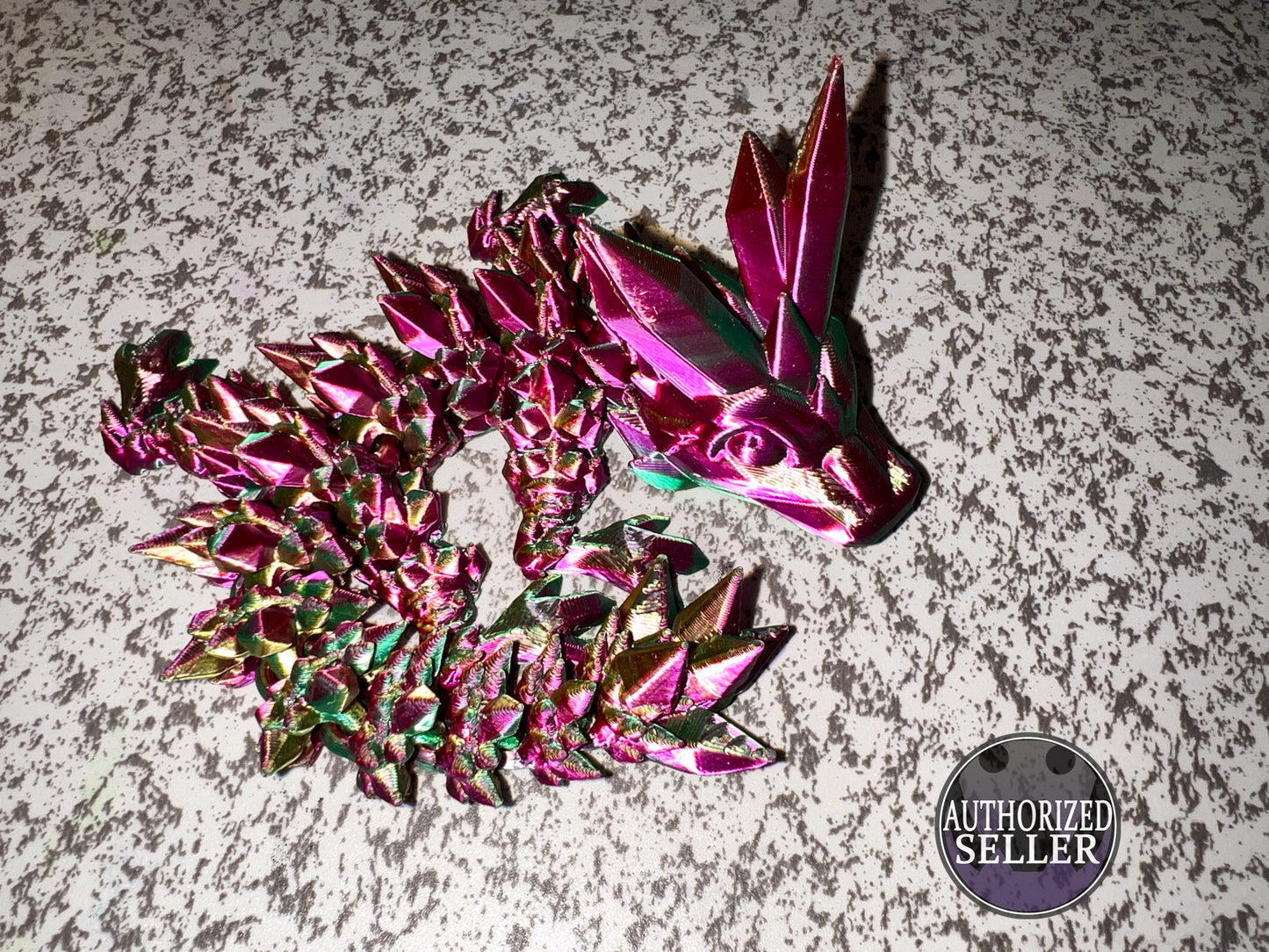 Articulated Crystal Dragon