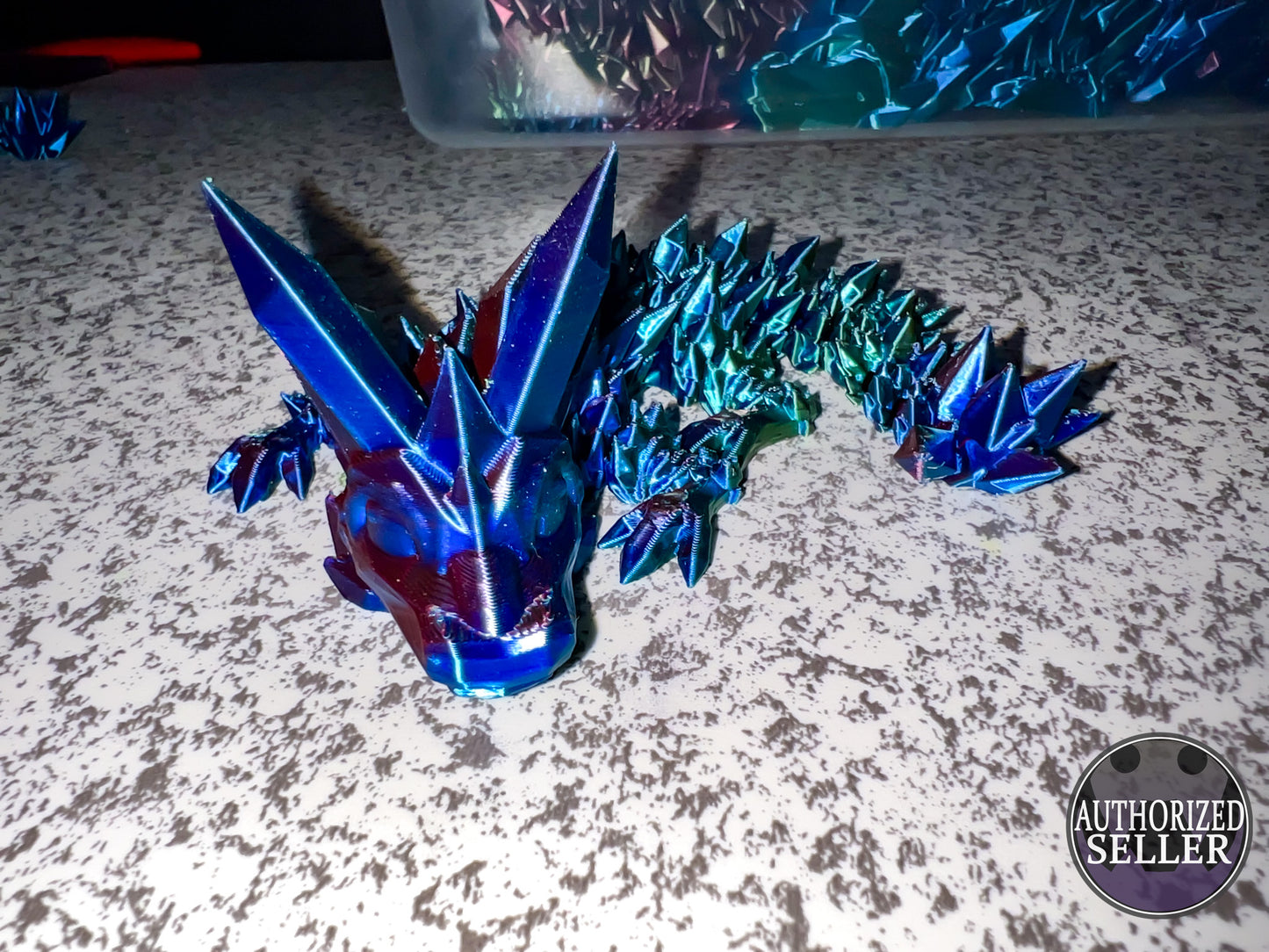 Articulated Crystal Dragon